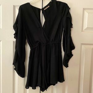 Black Romper size Small